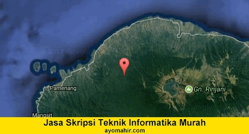Jasa Pembuatan Skripsi Teknik Informatika Lombok utara