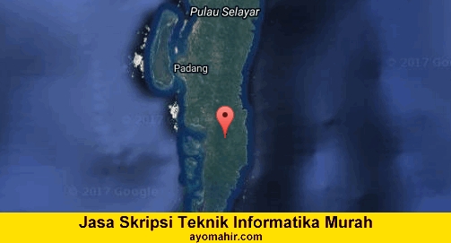 Jasa Skripsi Teknik Informatika Kepulauan selayar Murah