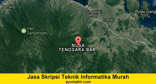 Jasa Skripsi Teknik Informatika No Plagiat Nusa tenggara barat