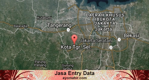 Jasa Entry Data Excel Murah Kota Tangerang Selatan