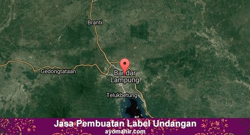 Jasa Pembuatan Label Undangan Murah Kota Bandar Lampung