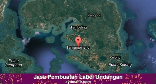 Jasa Pembuatan Label Undangan Murah Kota Tanjung Pinang