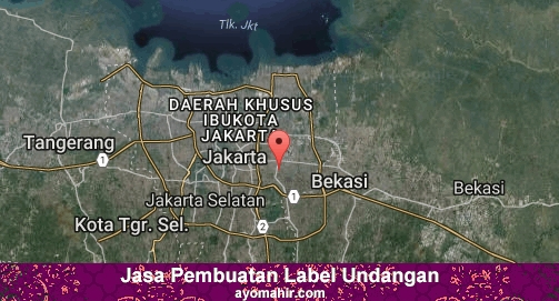 Jasa Pembuatan Label Undangan Murah Kota Jakarta Timur