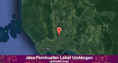 Jasa Pembuatan Label Undangan Murah Aceh Singkil