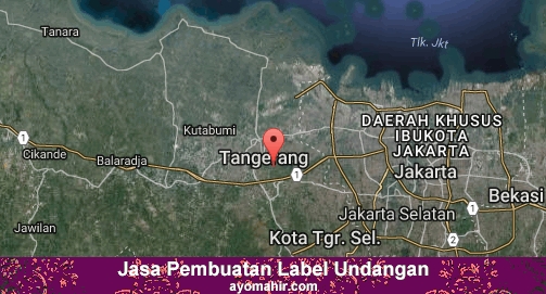 Jasa Pembuatan Label Undangan Murah Tangerang