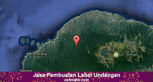 Jasa Pembuatan Label Undangan Murah Lombok Utara