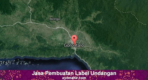 Jasa Pembuatan Label Undangan Murah Gorontalo