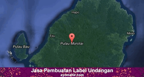 Jasa Pembuatan Label Undangan Murah Pulau Morotai