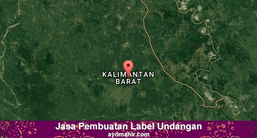Jasa Pembuatan Label Undangan Murah Kalimantan Barat