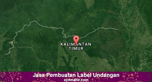 Jasa Pembuatan Label Undangan Murah Kalimantan Timur