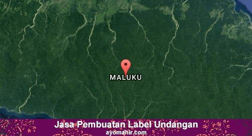 Jasa Pembuatan Label Undangan Murah Maluku