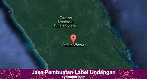 Jasa Pembuatan Label Undangan Murah Kepulauan Mentawai
