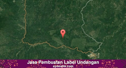 Jasa Pembuatan Label Undangan Murah Ogan Komering Ulu