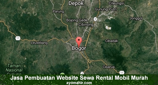 Jasa Pembuatan Website Rental Mobil Murah Kota Bogor