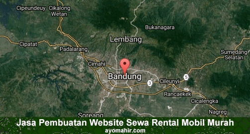 Jasa Pembuatan Website Rental Mobil Murah Kota Bandung