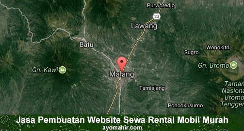 Jasa Pembuatan Website Rental Mobil Murah Kota Malang