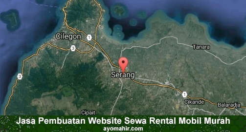 Jasa Pembuatan Website Rental Mobil Murah Kota Serang