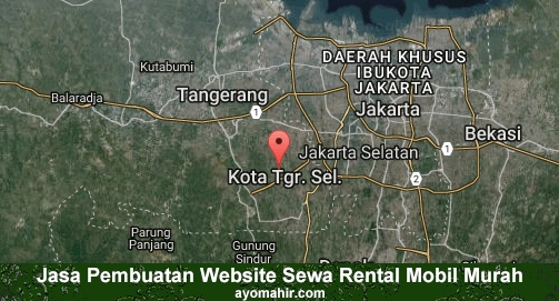 Jasa Pembuatan Website Rental Mobil Murah Kota Tangerang Selatan