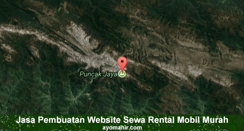 Jasa Pembuatan Website Rental Mobil Murah Puncak Jaya