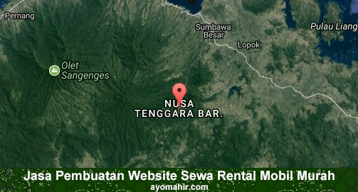 Jasa Pembuatan Website Rental Mobil Murah Nusa Tenggara Barat