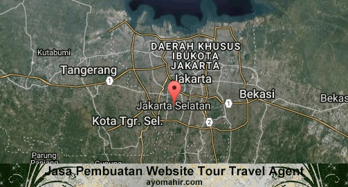 Jasa Pembuatan Website Travel Agent Murah Kota Jakarta Selatan