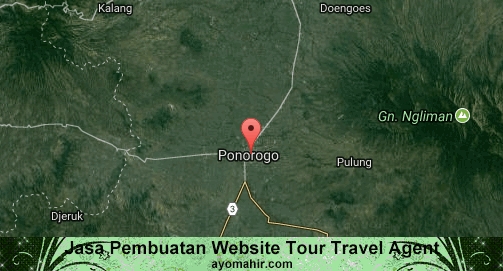 Jasa Pembuatan Website Travel Agent Murah Ponorogo