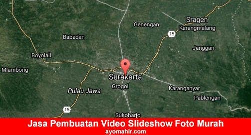 Jasa Pembuatan Video Slideshow Foto Murah Kota Surakarta