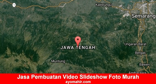 Jasa Pembuatan Video Slideshow Foto Murah Jawa Tengah