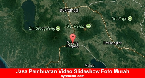 Jasa Pembuatan Video Slideshow Foto Murah Kota Padang Panjang