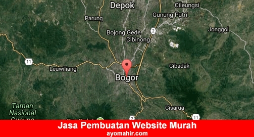 Jasa Pembuatan Website Murah Kota Bogor