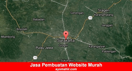 Jasa Pembuatan Website Murah Kota Surakarta