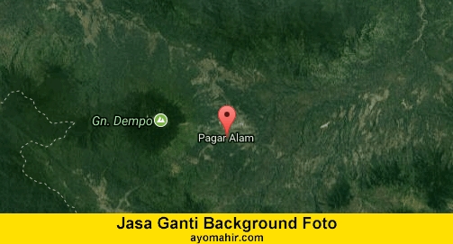 Jasa Ganti Background Foto Murah Kota Pagar Alam