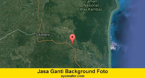 Jasa Ganti Background Foto Murah Lampung Timur