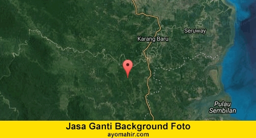 Jasa Ganti Background Foto Murah Aceh Tamiang