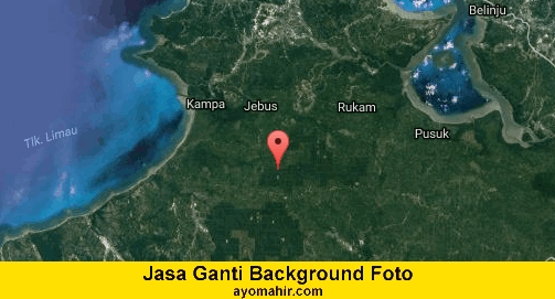Jasa Ganti Background Foto Murah Bangka Barat