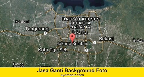 Jasa Ganti Background Foto Murah Kota Jakarta Selatan