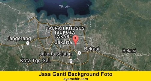 Jasa Ganti Background Foto Murah Kota Jakarta Timur
