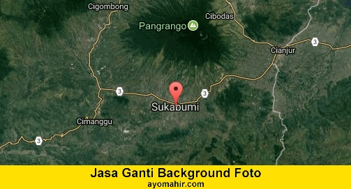 Jasa Ganti Background Foto Murah Sukabumi