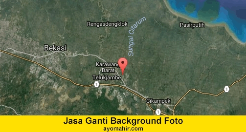 Jasa Ganti Background Foto Murah Karawang