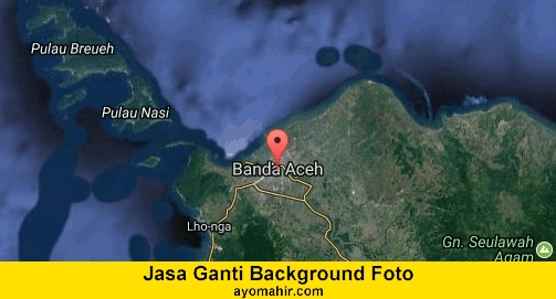 Jasa Ganti Background Foto Murah Kota Banda Aceh