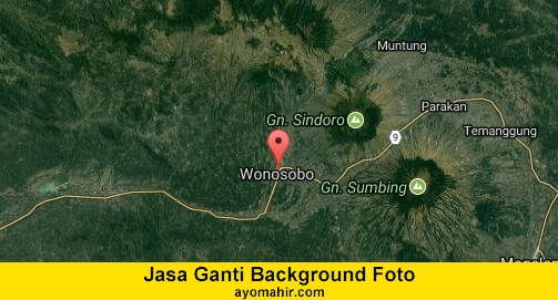 Jasa Ganti Background Foto Murah Wonosobo