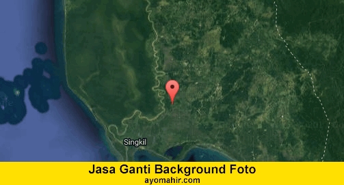 Jasa Ganti Background Foto Murah Aceh Singkil