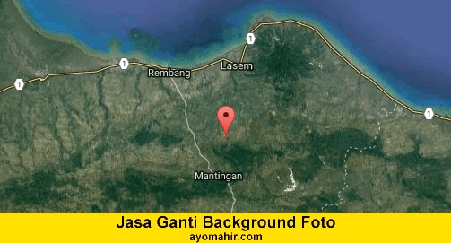 Jasa Ganti Background Foto Murah Rembang