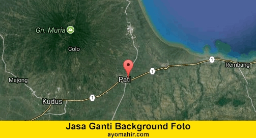 Jasa Ganti Background Foto Murah Pati