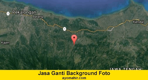 Jasa Ganti Background Foto Murah Batang