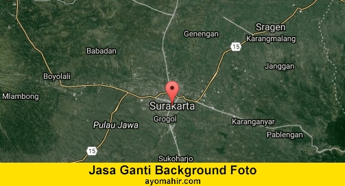 Jasa Ganti Background Foto Murah Kota Surakarta