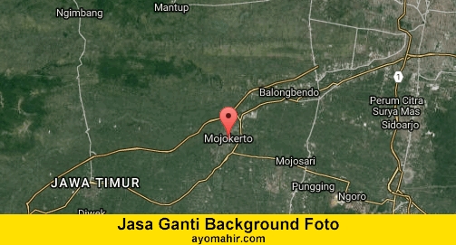 Jasa Ganti Background Foto Murah Kota Mojokerto