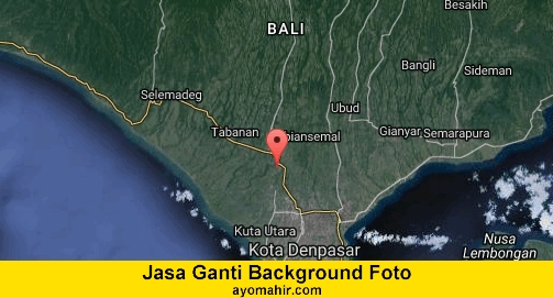 Jasa Ganti Background Foto Murah Badung
