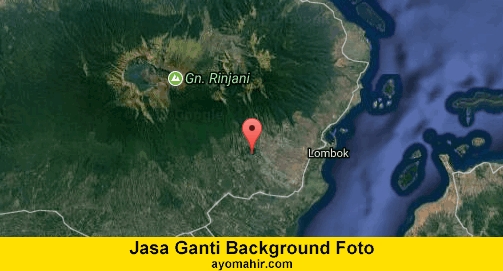 Jasa Ganti Background Foto Murah Lombok Timur
