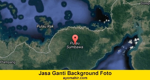 Jasa Ganti Background Foto Murah Sumbawa